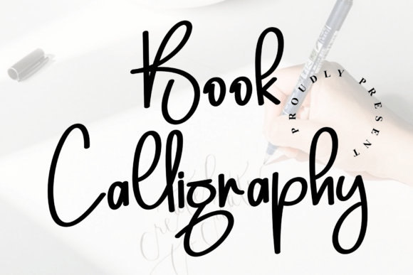 Book Calligraphy: A Graceful Font for Web Design Projects