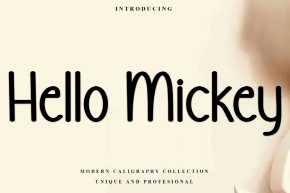 Bring Holiday Magic to Your Shop with the Hello Mickey Typeface