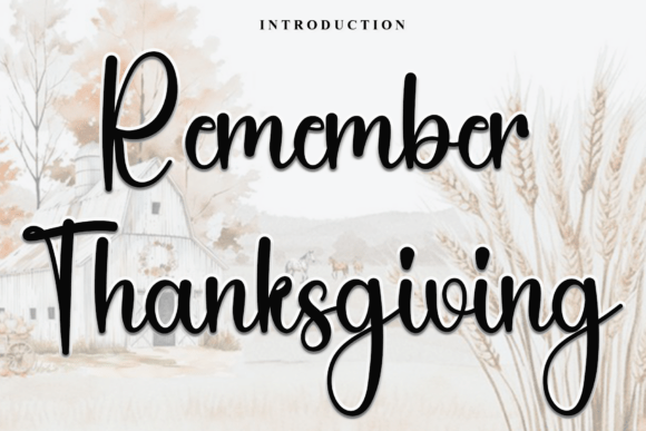 Bring Thanksgiving Spirit to Your Creations with Remember Thanksgiving