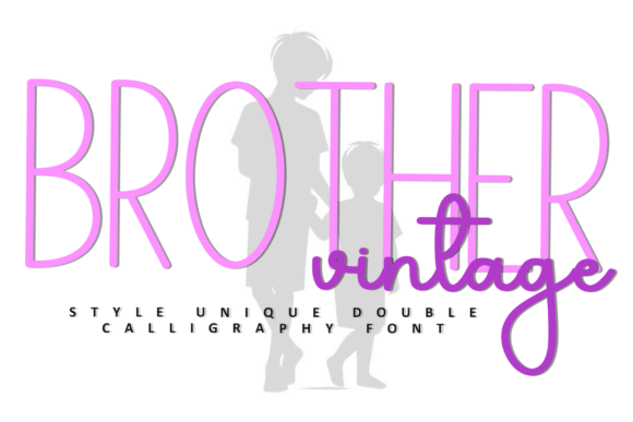Brother Vintage Font for Small Business Branding