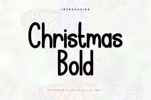 Christmas Bold: A Handwritten Font for Modern Branding