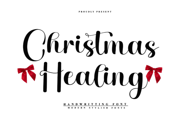 Christmas Healing Font Review for Branding Projects