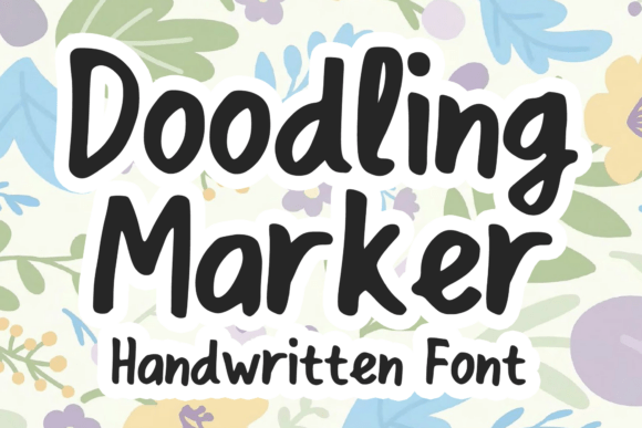 Doodling Marker Font for Web Design