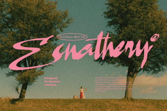 Esanathery: The Dynamic Typeface for Bold Campaign Visuals
