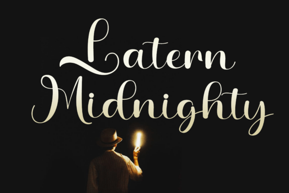Latern Midnighty Font for Luxurious Design