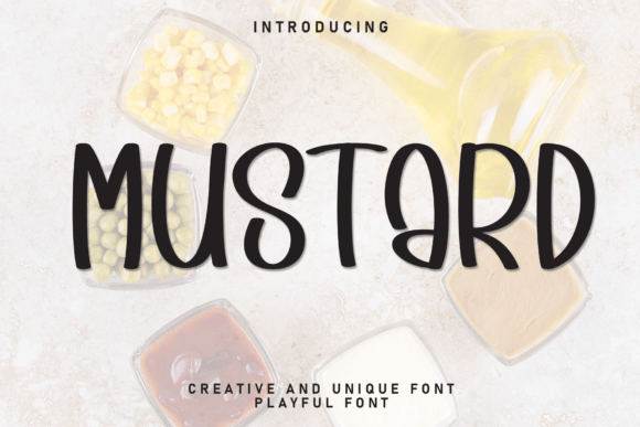 Mustard Font for Web Design Projects