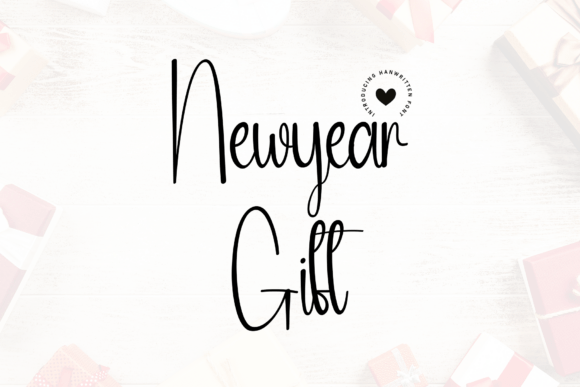 Newyear Gift: The Perfect Handwritten Typeface for Small Business Branding