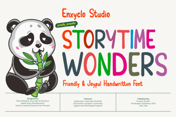 Storytime Wonders Font for Branding Magic