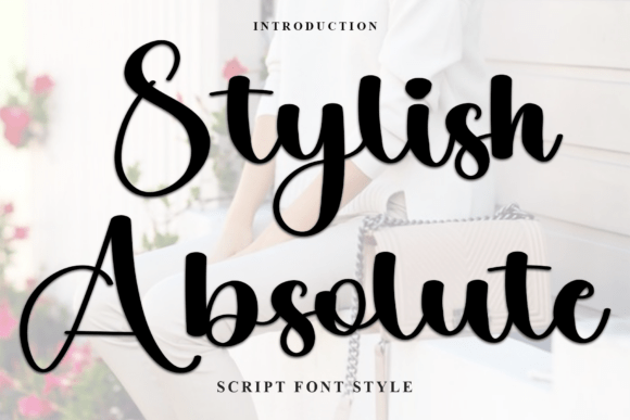 Stylish Absolute: A Soft Script Typeface for Digital Brands