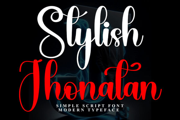 Stylish Jhonatan: The Friendly Typeface for Warm Brand Identity