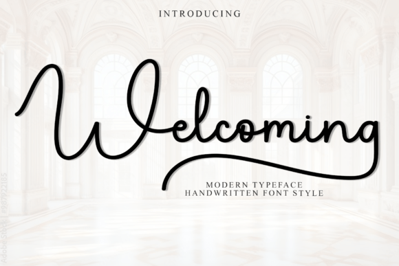 Welcoming Font for Web Design and Brand Identity