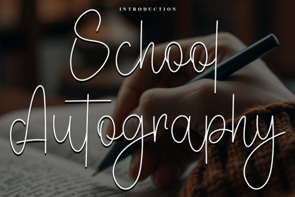Why School Autography Is the Perfect Creative Font for Holiday Branding